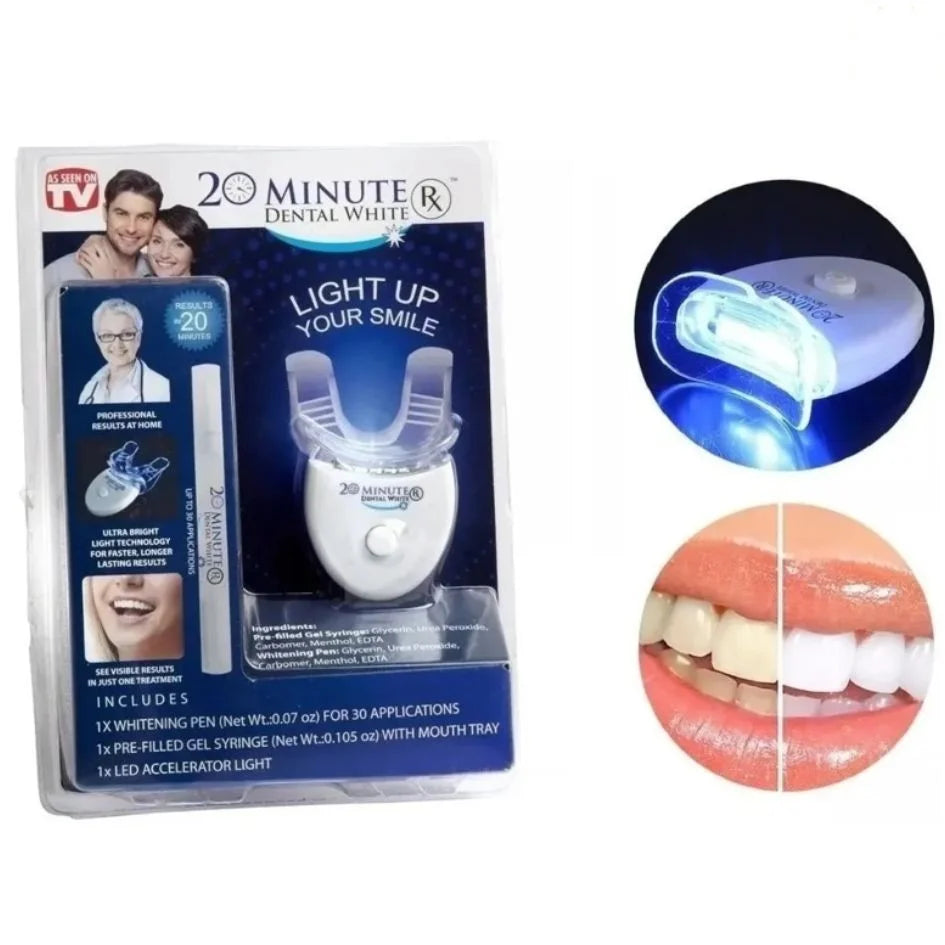 Blanqueador Dental KIT White 20 Min