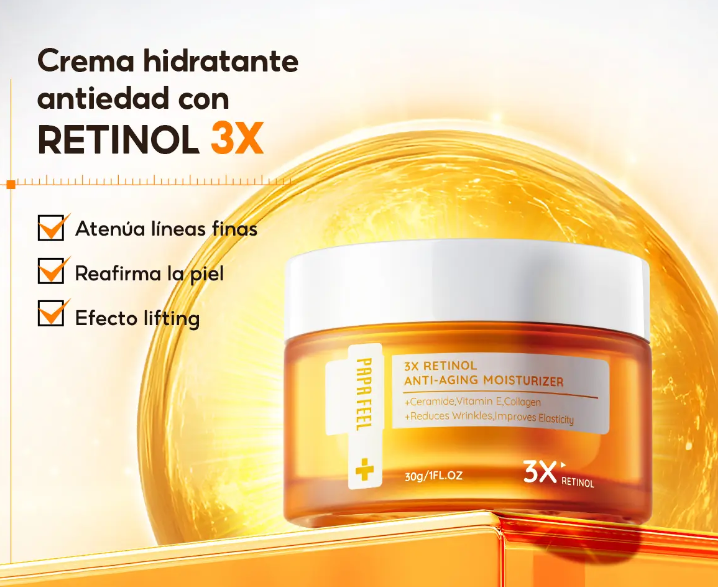 Crema Antiedad Retinol Papa Feel
